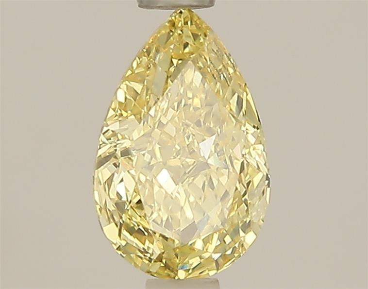 1.03 Ct. Fancy Intense  Yellow Pear Lab Grown Diamond