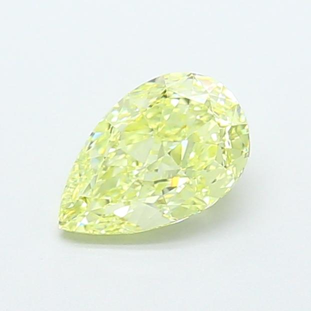 1.24 Ct. Fancy Yellow Pear Lab Grown Diamond