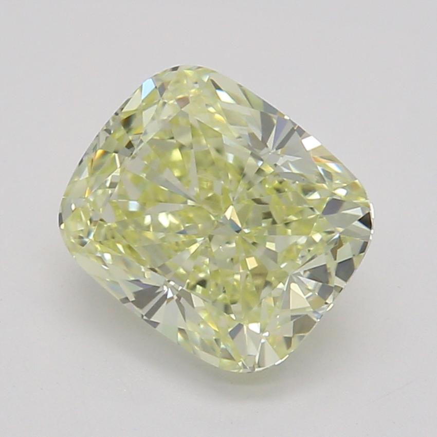 1.00 Ct. Fancy Light Yellow Cushion Diamond