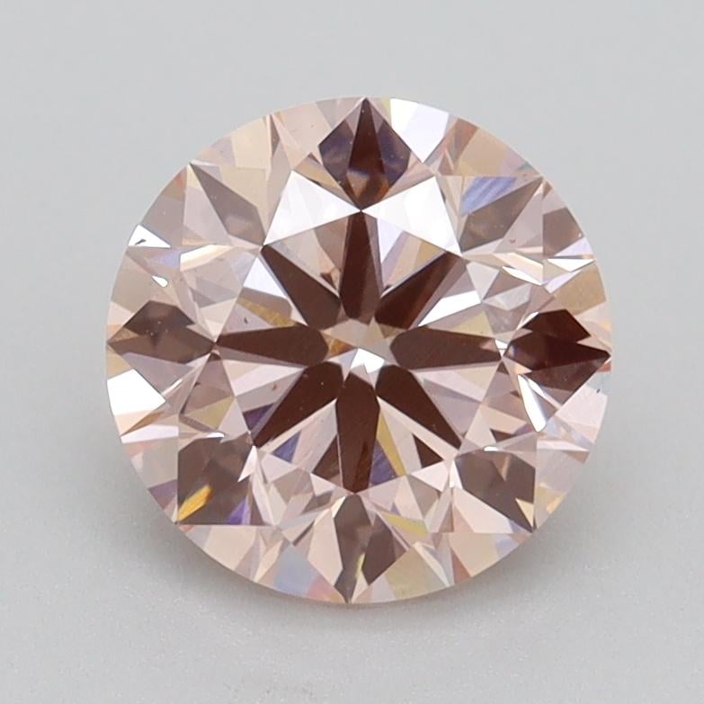 1.70 Ct. Fancy Light Pink Round Lab Grown Diamond