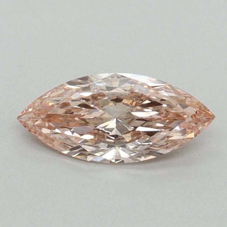 0.52 Ct. Fancy Intense Pink Marquise Lab Grown Diamond