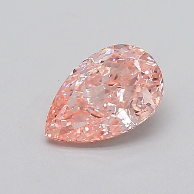 1.14 Ct. Fancy Vivid  Pink Pear Lab Grown Diamond