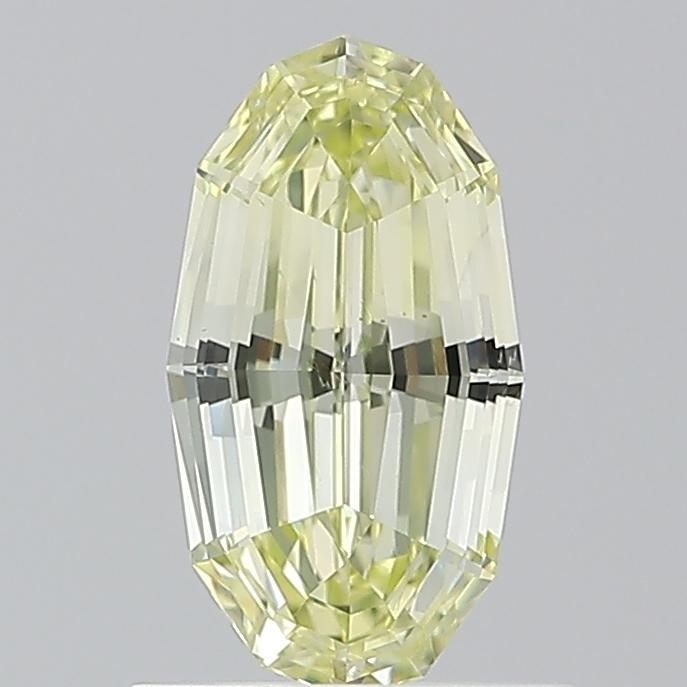 1.01 Ct. Fancy Light  Yellow Oval Diamond