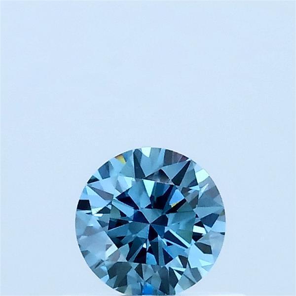 0.30 Ct. Fancy Blue Round Lab Grown Diamond