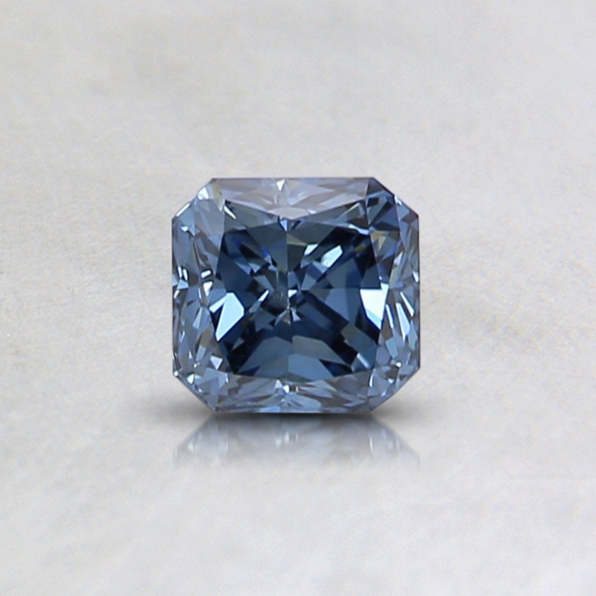 0.42 Ct. Fancy Deep Blue Radiant Lab Grown Diamond