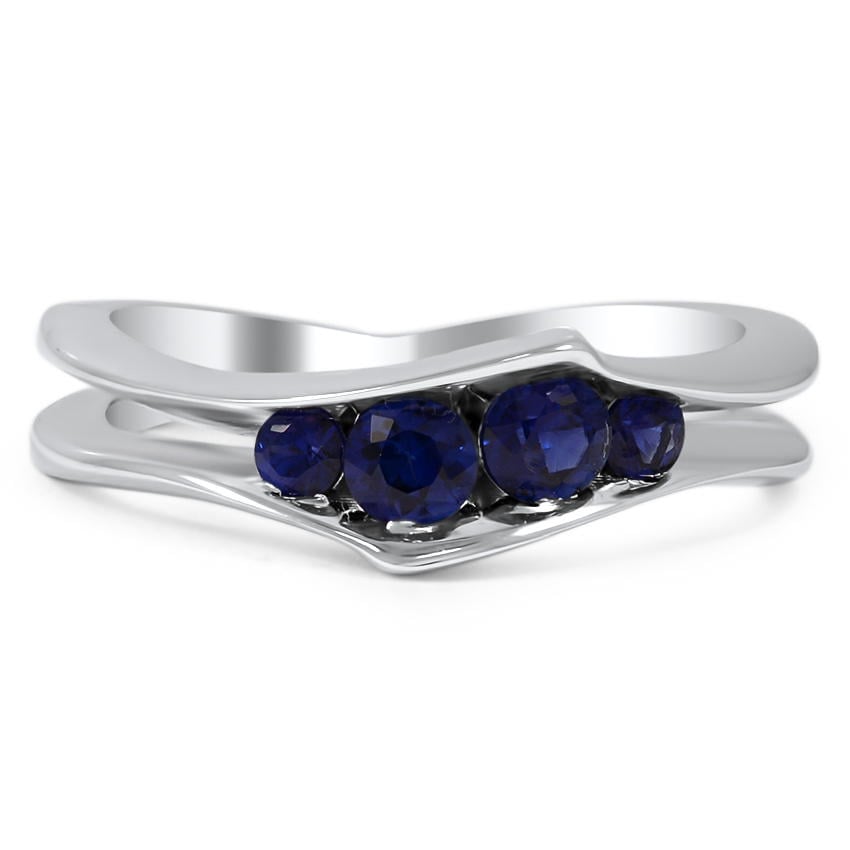 Modern Sapphire Vintage Ring