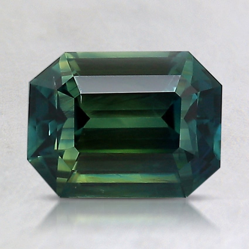 8x6mm Bi-Color Emerald Sapphire