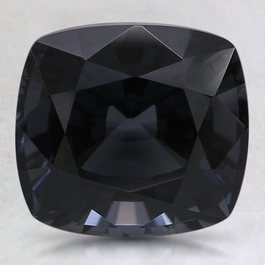 8.8x8.1mm Gray Cushion Spinel