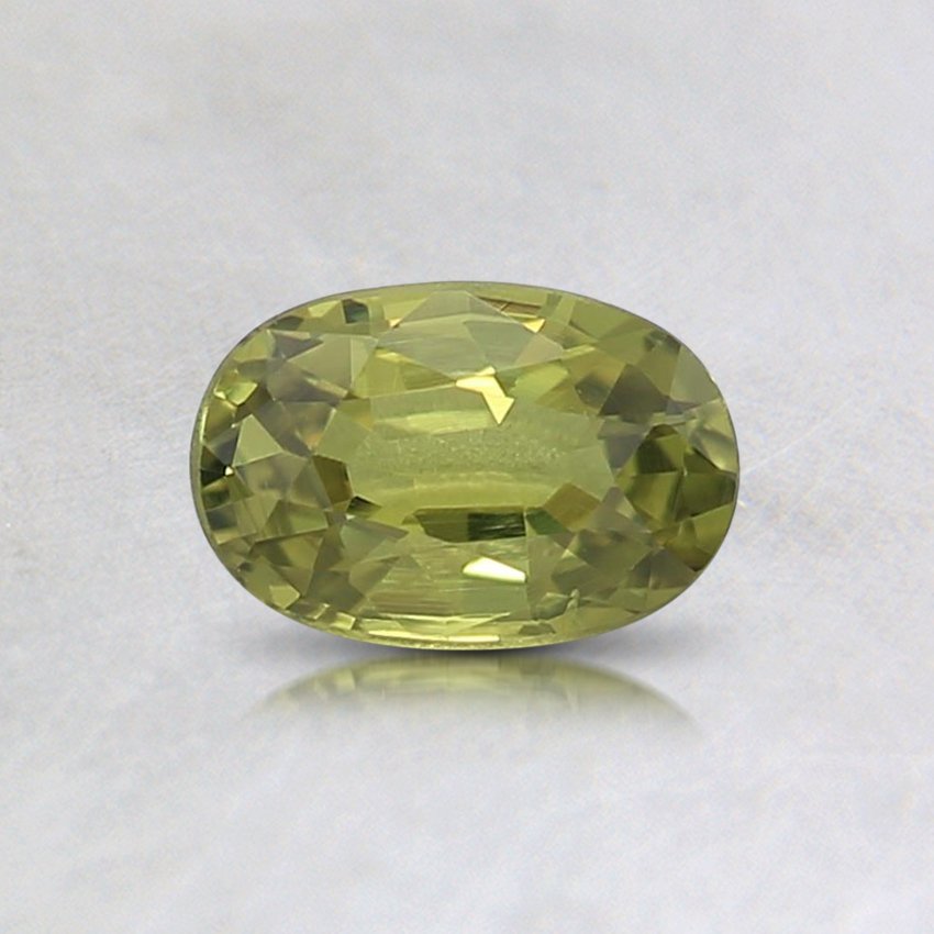 6x4mm Yellow Oval Sapphire