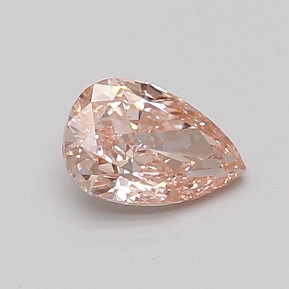 0.57 Ct. Fancy Vivid Pink Pear Lab Grown Diamond