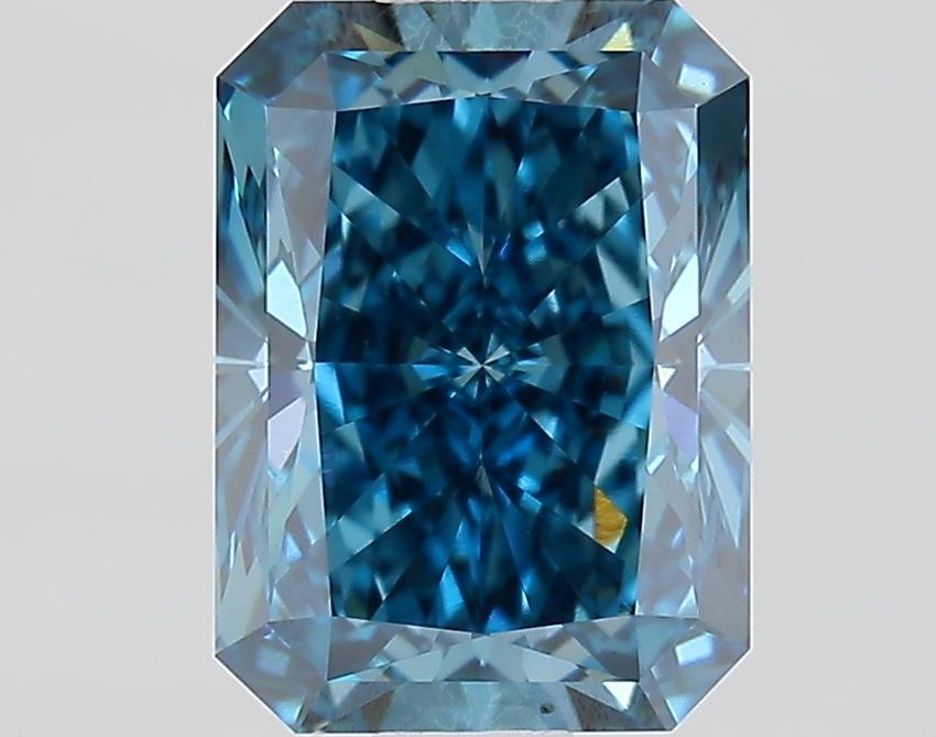 1.60 Ct. Fancy Vivid Blue Radiant Lab Grown Diamond