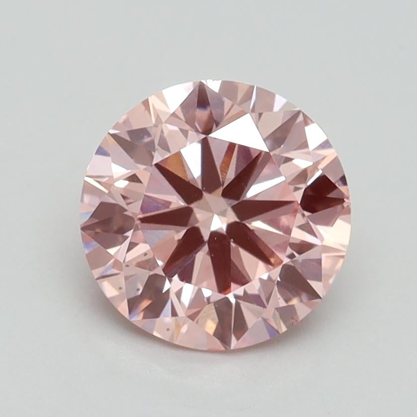 1.50 Ct. Fancy Intense Pink Round Lab Grown Diamond
