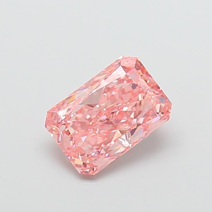 2.01 Ct. Fancy Vivid  Pink Radiant Lab Grown Diamond