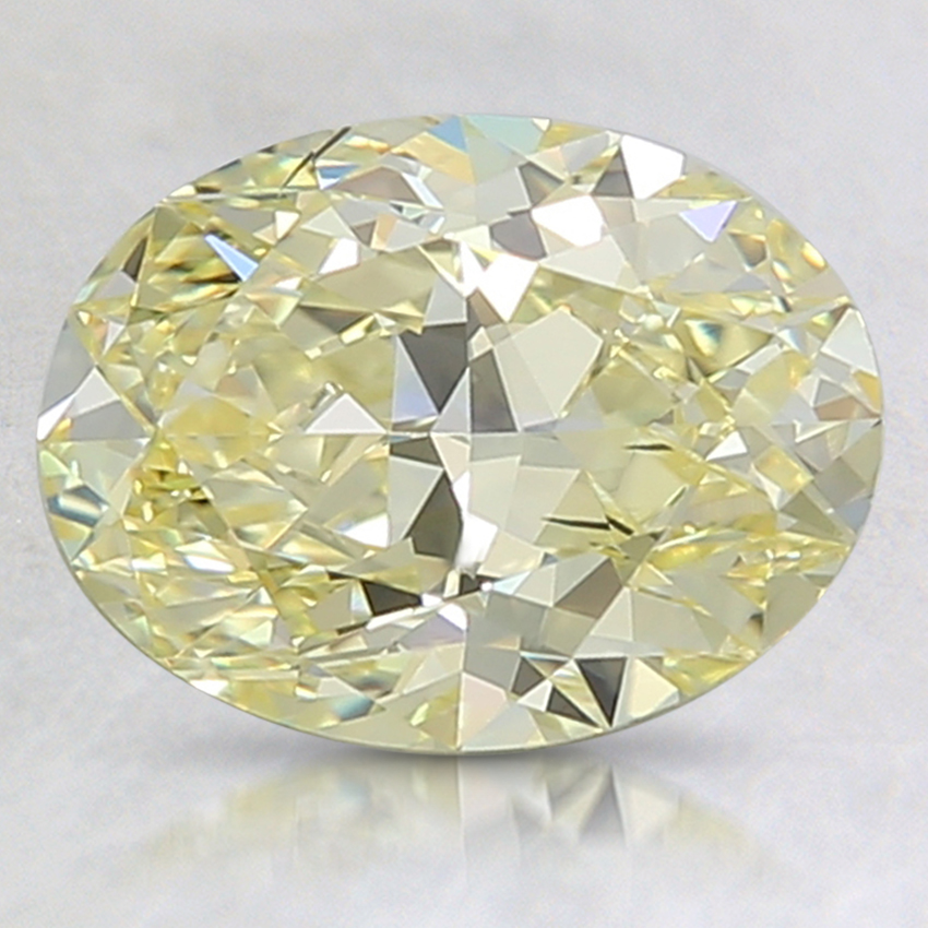1.88 Ct. Fancy Yellow Oval Lab Grown Diamond