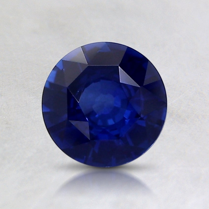 6.1mm Blue Round Sapphire