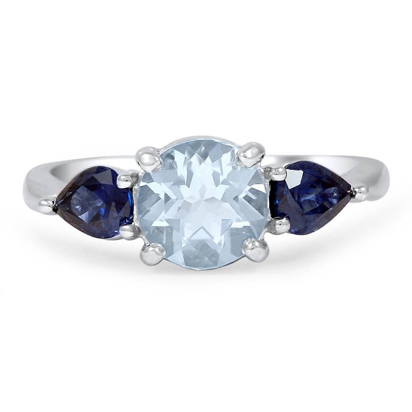 Modern Aquamarine Vintage Ring