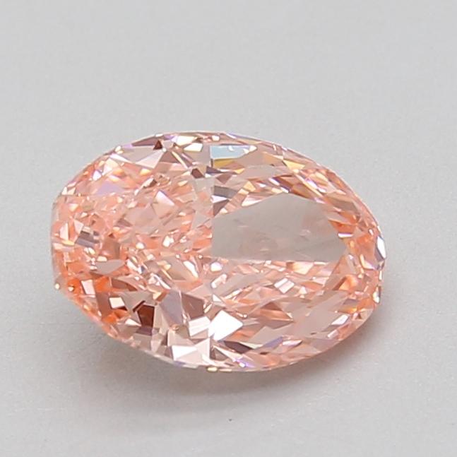 1.51 Ct. Fancy Vivid Pink Oval Lab Grown Diamond