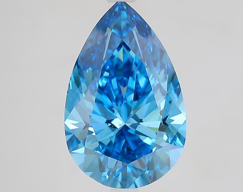 4.01 Ct. Fancy Vivid Pink Pear Lab Grown Diamond