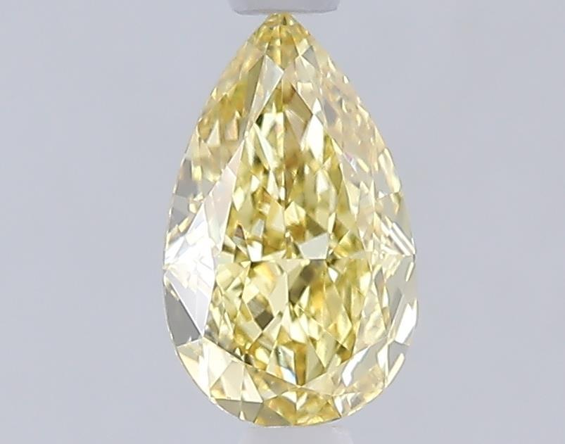 1.07 Ct. Fancy Intense  Yellow Pear Lab Grown Diamond