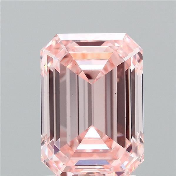 2.05 Ct. Fancy Intense  Pink Emerald Lab Grown Diamond