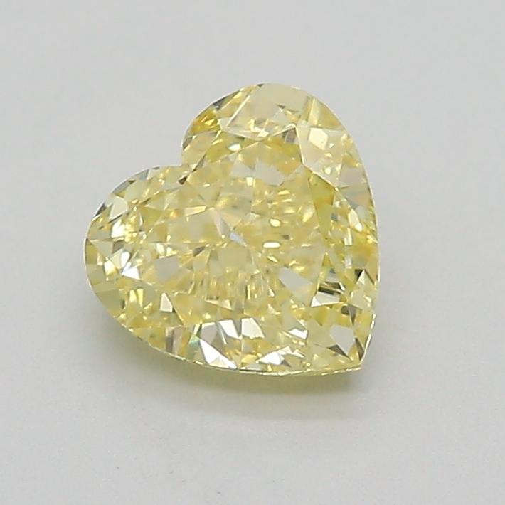 1.02 Ct. Fancy Intense  Yellow Heart Lab Grown Diamond