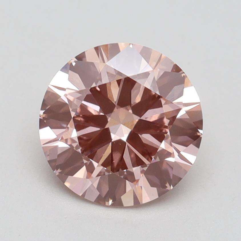 1.61 Ct. Fancy Intense Pink Round Lab Grown Diamond