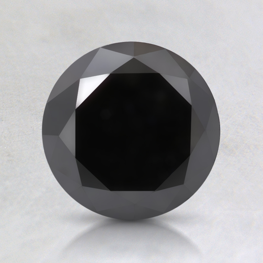 1.10 Ct. Black Round Diamond