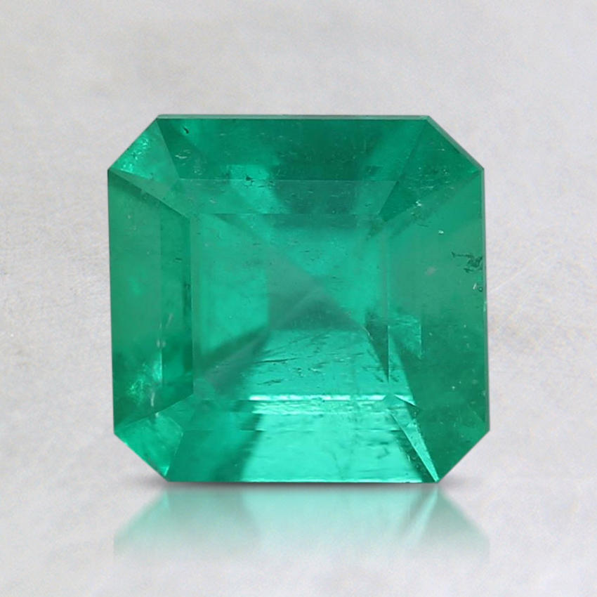 6.5x6.3mm Asscher Colombian Emerald