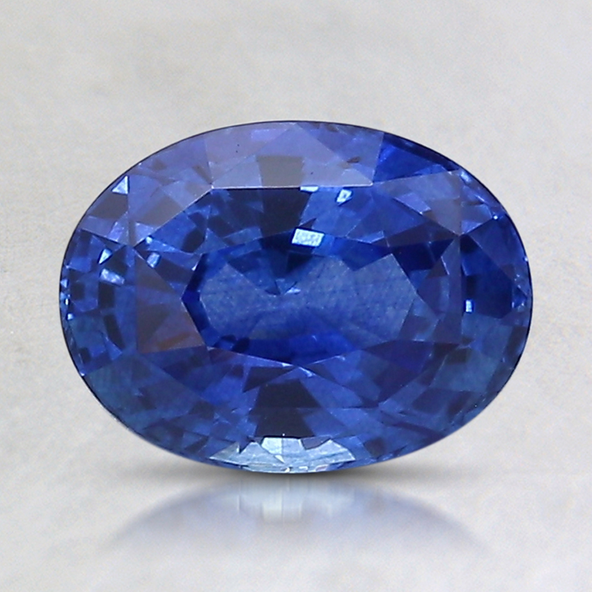 8.1x6mm Blue Oval Sapphire