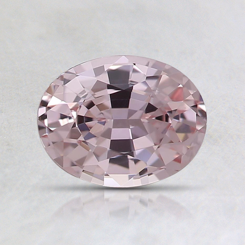 7x5.4mm Unheated Peach Oval Sapphire