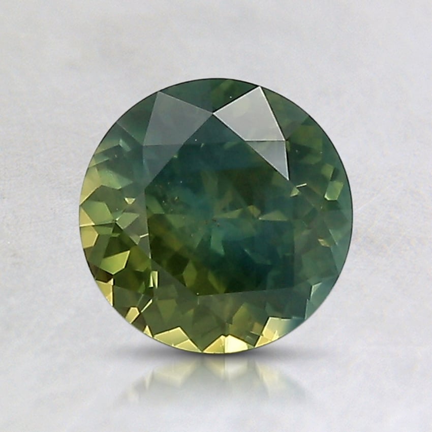 6.5mm Bi-Color Round Montana Sapphire