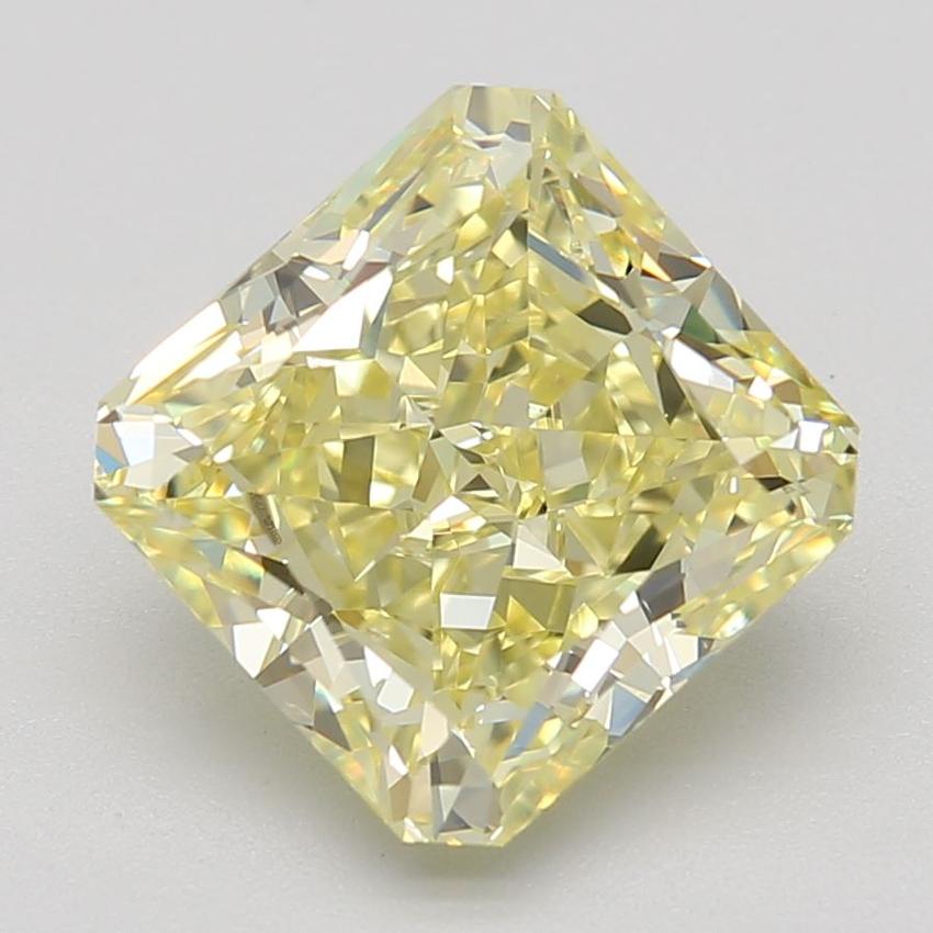 3.01 Ct. Fancy Yellow Radiant Diamond