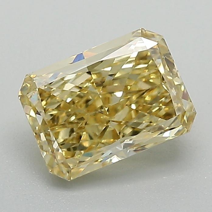 1.09 Ct. Fancy Yellow Radiant Lab Grown Diamond
