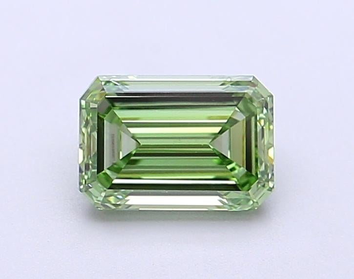 1.03 Ct. Fancy Vivid Green Emerald Lab Grown Diamond