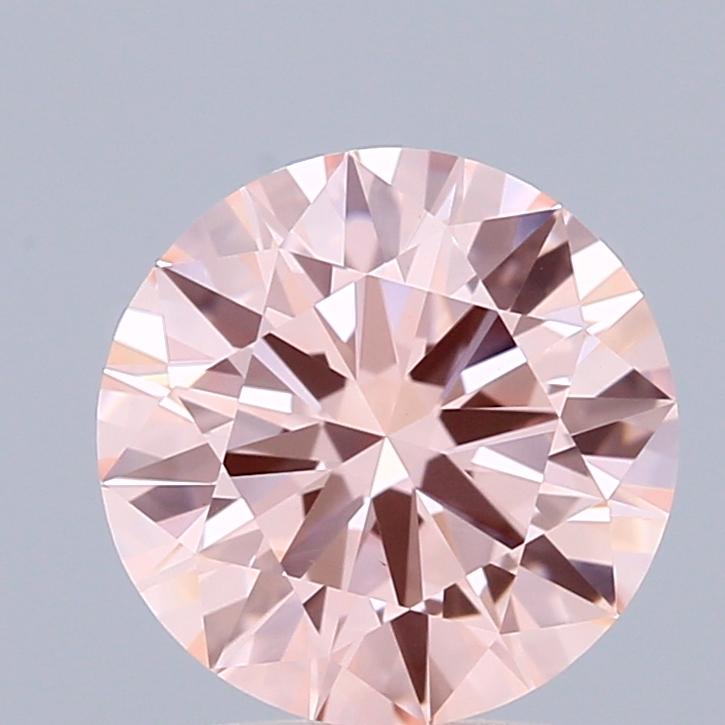 1.40 Ct. Fancy Intense Pink Round Lab Grown Diamond