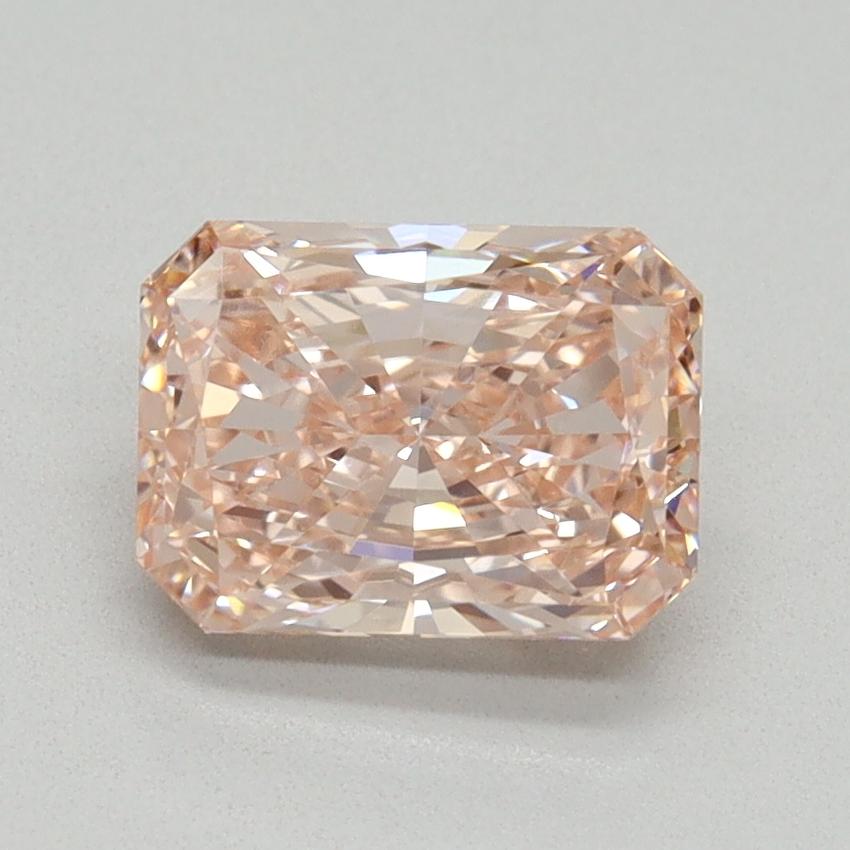 1.52 Ct. Fancy Intense Pink Radiant Lab Grown Diamond
