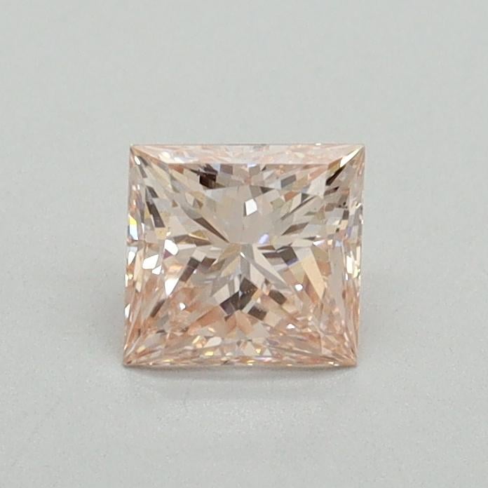 0.51 Ct. Fancy Intense Pink Princess Lab Grown Diamond