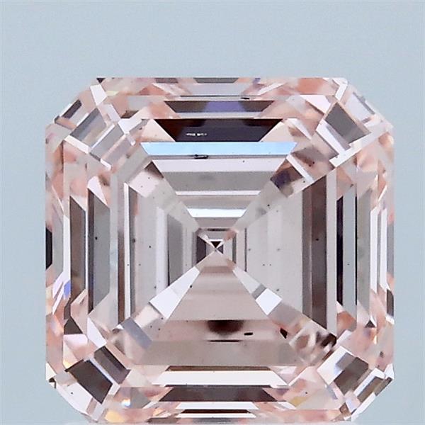 2.03 Ct. Fancy Intense Pink Asscher Lab Grown Diamond