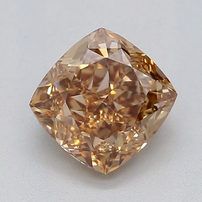 0.73 Ct. Fancy  Brown Cushion Lab Grown Diamond