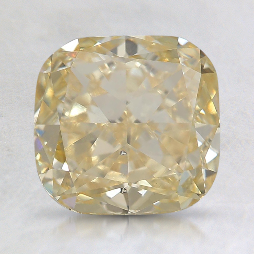 1.81 Ct. Fancy Intense Yellow Cushion Lab Grown Diamond