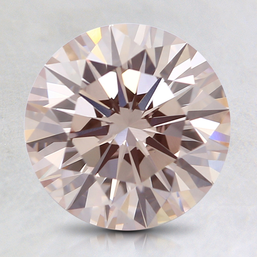 2.07 Ct. Light Pink Round Lab Grown Diamond