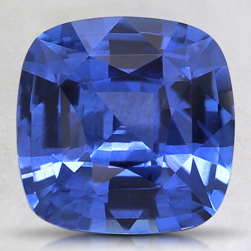 8.1mm Premium Blue Cushion Sapphire