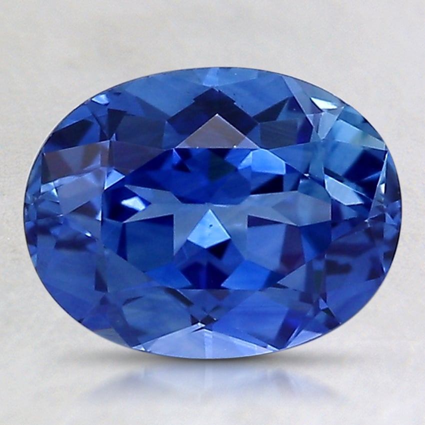 9x6.9mm Blue Oval Sapphire