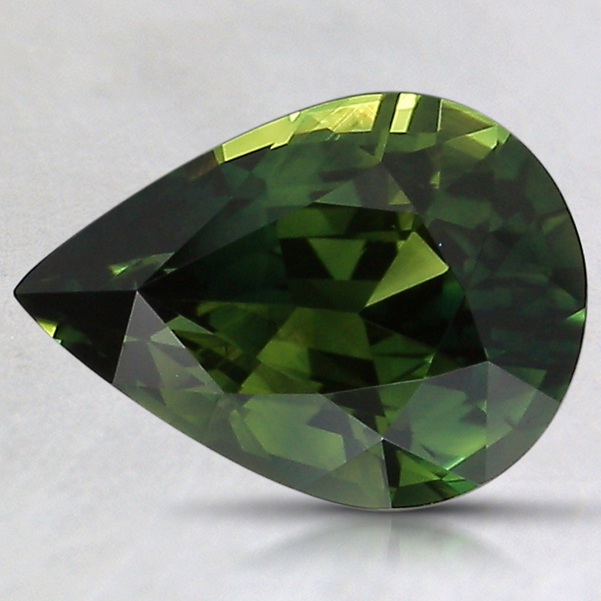 9.7x7mm Parti-Color Pear Australian Sapphire