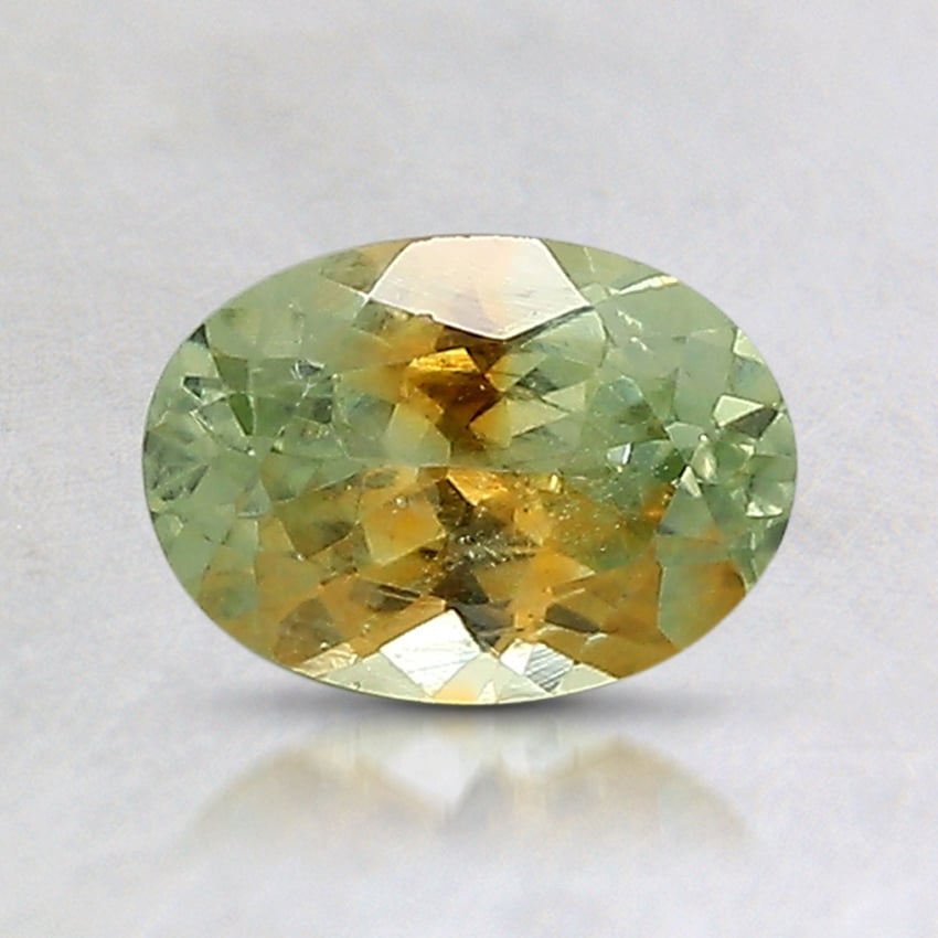 7.1x5.1mm Bi-Color Oval Montana Sapphire