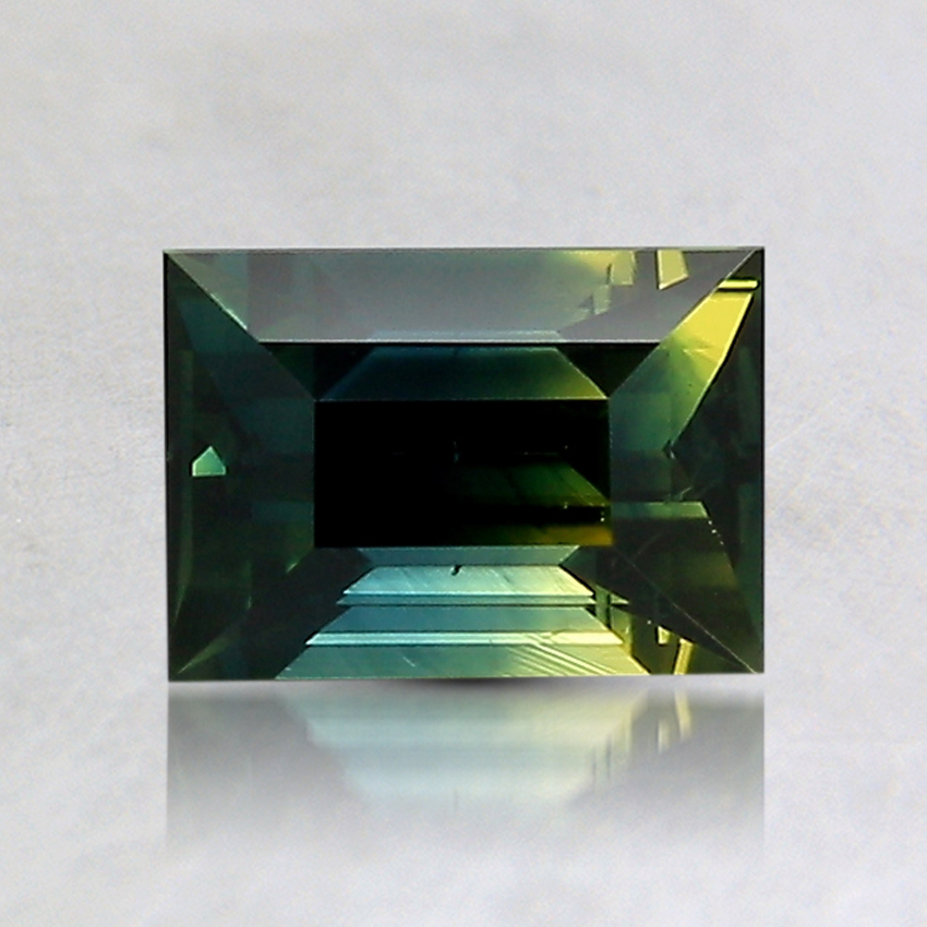 6.6x4.7mm Bi-Color Baguette Australian Sapphire