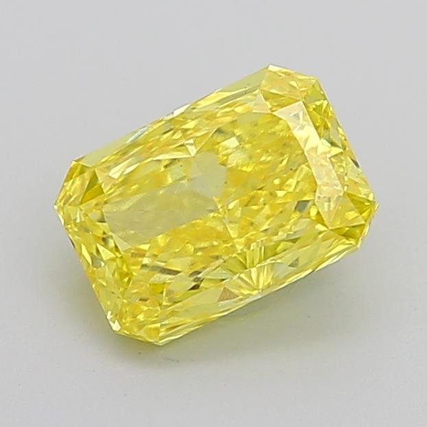 1.86 Ct. Fancy Vivid Yellow Radiant Lab Grown Diamond