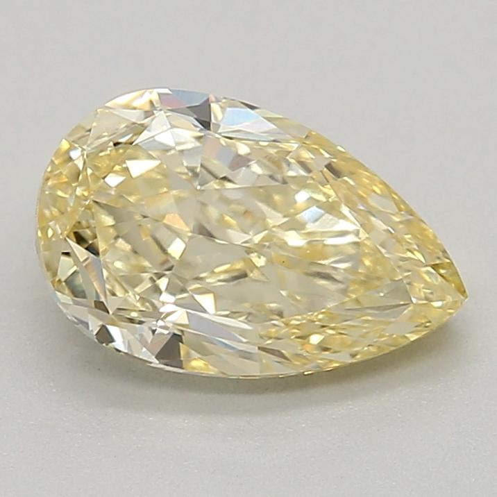 1.16 Ct. Fancy Intense Yellow Pear Lab Grown Diamond