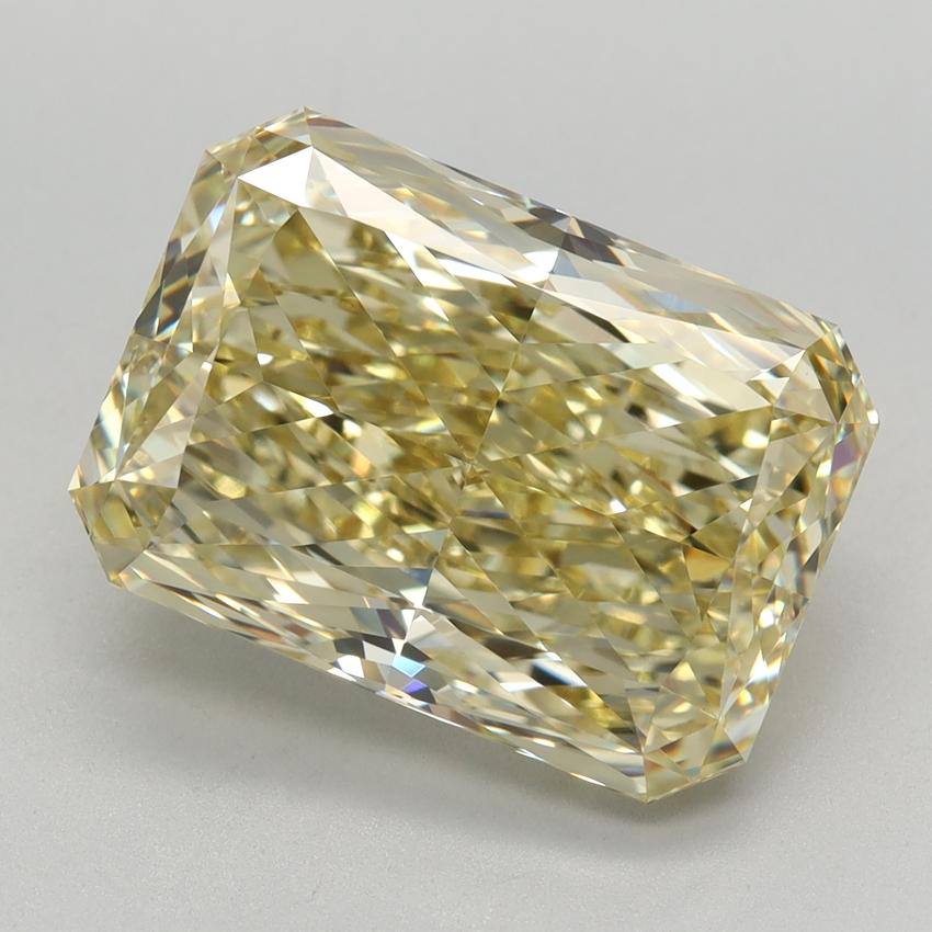 6.23 Ct. Fancy Intense Yellow Radiant Lab Grown Diamond