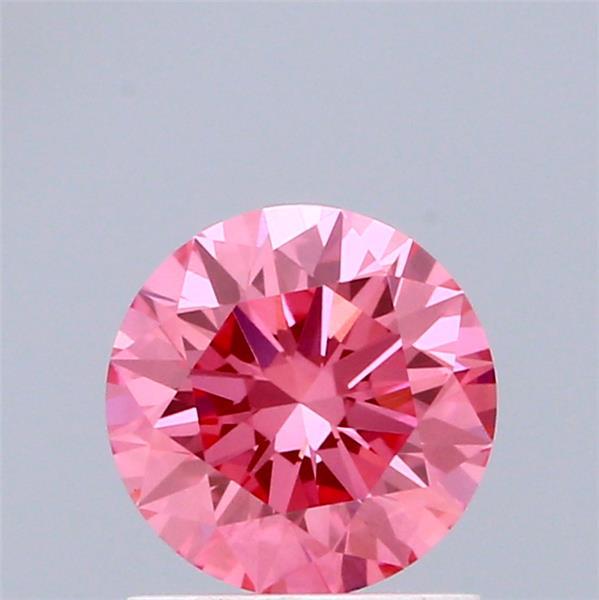 1.09 Ct. Fancy Vivid  Pink Round Lab Grown Diamond